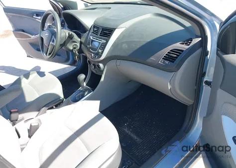 2013 Hyundai Accent Gs from USA, damaged, VIN KMHCT5AE5DU125906